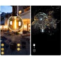 Yuucio LED string lights, G40, 75+2 plastikowe żarówki, 45 metrów