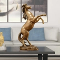 Złota statuetka Koń 295 mm, Złota statuetka Konia, Koń na piętach