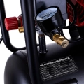 Kompresor bezolejowy Auarita 24L 2-tłokowy 1450W 8 bar - mobilny