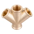 Rozdzielacz Trójnik Pneumatyczny 3x 1/2” MOSIĘŻNY Kompresora sprężarki