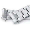 Pasek MiLTAT 20 mm do zegarka Seiko Baby MM 200 stal nierdzewna rozmiar L