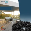 Łożyska płytowe gumowe QUICK2FIX uszczelka 2×10 mm 50 szt. do paneli tarasowych