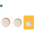 Talerzyki papierowe ECO SOUL 15cm biodegradowalne 1000 szt.