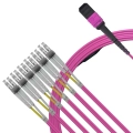 Kabel światłowodowy XWYWX MPO-LC 12 włókien 20m kabel optyczny sieciowy