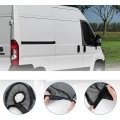 Moskitiery szyb drzwi przednich FIAT Ducato 2006-2025 ochrona przed owadami