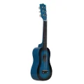 Gitalele niebieskie 6-strunowa mini gitara hybryda ukulele podróżna hit