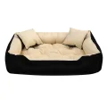 Legowisko dla psa kojec ECCO 145x115 cm wodoodporne beżowe