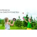 ZŁAP PIŁKĘ NA RZEP GRA ZRĘCZNOŚCIOWA 2 PALETKI DO ŁAPANIA PIŁKA CATCH BALL