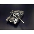 Czołg DIY 3D metalowy zestaw Chieftain MK50 1:100 model kolekcjonerski do składania prezent dla fana
