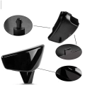 Osłony akumulatora PSLER do Honda VLX600 VT600 Shadow czarne POWYSTAWOWE