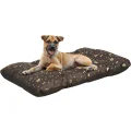 Legowisko dla psa poduszka PRESTIGE 120x80 cm wodoodporna kości złote