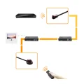 Przedłużacz KVM XYKJOBC EXTENDER 4K 120M zestaw HDMI USB do zdalnego sterowania komputerem