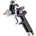 Pistolet Lakierniczy Malowania MINI HVLP Dysza 1,0 BLACK do Zaprawek 125ml