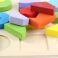 LT299 DREWNIANA UKŁADANKA FIGURY MONTESSORI