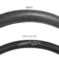 Zestaw 2 opon rowerowych YunSCM 26x2.0 z dętkami AV 32 mm do MTB