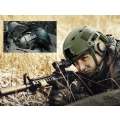 Hełm taktyczny LOOGU Fast BJ Airsoft hełm bojowy do paintballa zielony