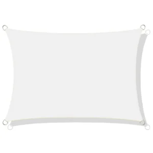 Żagiel przeciwsłoneczny wodoodporny ortalion 4x3 m biały