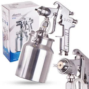 Pistolet lakierniczy S-770 S AUARITA 2,5mm do Malowania Dolny Zbiornik