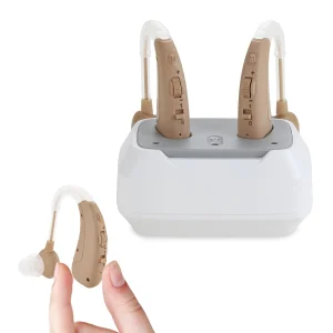 UŻYWANE Urządzenie audio dla seniorów ładowalne JYYRC VHP-1011 wzmacniacz słuchu