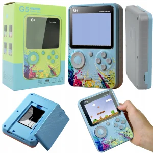 PRZENOŚNA KONSOLA DO GIER KONSOLA Z GRAMI 500 GIER KABEL AV DO TV GAMEBOY