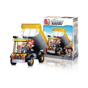 Klocki SLUBAN TOWN Mała Wywrotka 83el M38-B0377A