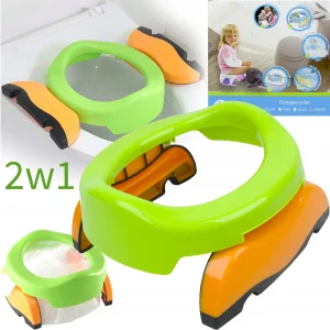 NAKŁADKA NA SEDES NOCNIK TURYSTYCZNY ZIELONY + WORKI