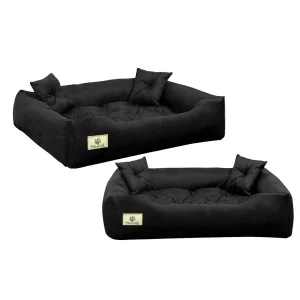 Legowisko dla psa kojec PRESTIGE 115x95 cm wodoodporne czarne