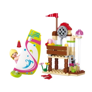 Klocki SLUBAN Plaża Surfing 84 el. M38-B0601