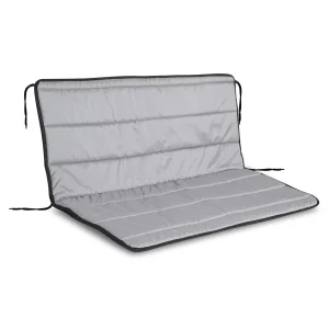 Zestaw poduszek ogrodowych z pianki 100x50x50 cm ciemnoszare