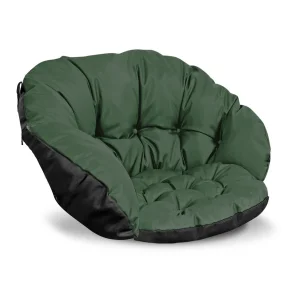 Poduszka ogrodowa 122x40 cm na krzesło huśtawkę wiszącą bocianie gniazdo wodoodporna zielona