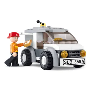 Klocki SLUBAN Aviation dostawczy 75 el. M38-B0359