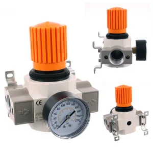 Reduktor ciśnienia powietrza 1” 16 bar Instalacji pneumatycznej Kompresora