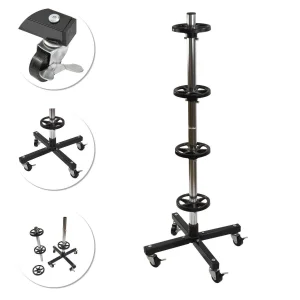 Stojak BIG RED TRF8402 na koła samochodowe (z kółkami)