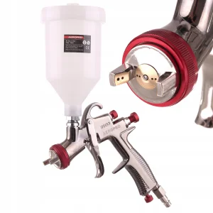 Pistolet lakierniczy LVLP dysza 1,7mm AEROPRO Zbiornik 600ml