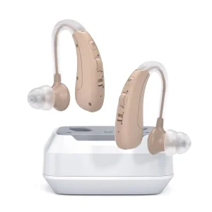 Urządzenie dźwiękowe dla seniorów HIBRIQ VHP-1011 4 tryby EQ beżowe