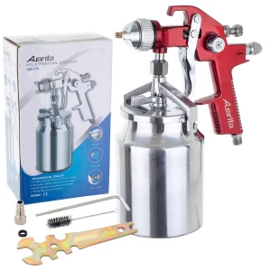 Pistolet Lakierniczy AUARITA Do Malowania Dysza 1,4mm Dolny Zbiornik 1000ml