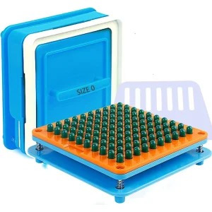 Maszynka do napełniania kapsułek E-feilai zestaw rozmiar 0 wegańskie POWYSTAWOWY