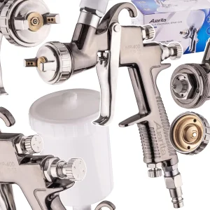 Pistolet Lakierniczy HVLP II Dysza 1,4mm do Malowania AUARITA 1,5-3 bar