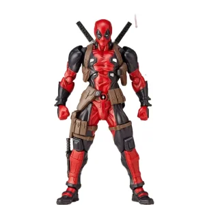Figurka ruchoma DeadPool 15cm zestaw akcesoria ruchoma figurka z bronią i dodatkami, kolekcjonerska zabawka