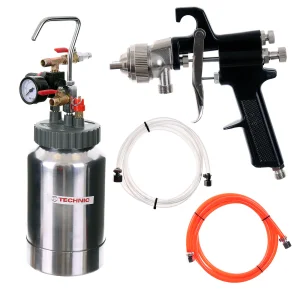 Agregat Malarski PT-2H Pistolet Natryskowy 1,8mm Zbiornik Ciśnieniowy 2L
