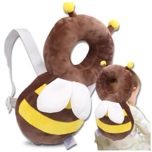 PLECAK BEZPIECZEŃSTWA DO NAUKI CHODZENIA PSZCZOŁA PODUSZKA OCHRONNA ZABEZPIECZNIE GŁOWY DLA DZIECKA