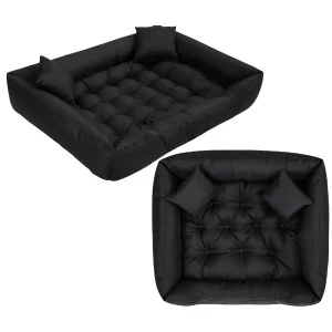 Legowisko dla psa kojec ECCO 75x65 cm wodoodporne czarne