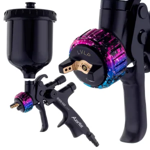 Pistolet Lakierniczy LVLP 1,4mm AUARITA BLACK Zbiornik 600ml