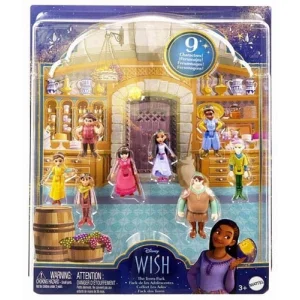 Mattel Disney Wish The Teens Pack Figurki 9szt 5cm