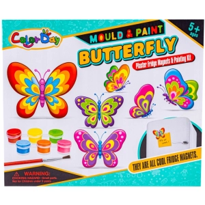 LT384 ZESTAW ZRÓB SAM MAGNESY MOTYLKI DIY MOTYLE MOTYL