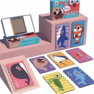 PUZZLE PATYCZKI MORSKIE JHTOY-190