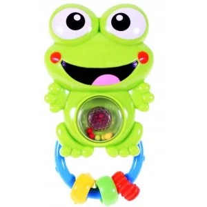 MUZYCZNA GRZECHOTKA INTERAKTYWNA ŻABKA GRYZAK ŻABA