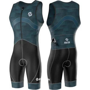 Kombinezon triathlonowy męski SLS3 Pro FX bez rękawów z kieszenią i wkładką L