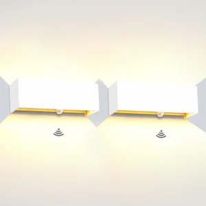 Lampy LED Kingwen 2x20W zewnętrzne wodoodporne 3000K Lampy LED Kingwen 2x20W zewnętrzne wodoodporne 3000K