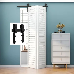 System do 2 drzwi przesuwnych TSMST F33SFS 100 cm zestaw montażowy drzwi